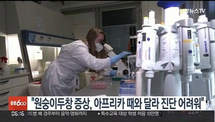 "원숭이두창 증상, 아프리카 때와 달라 진단 어려워"