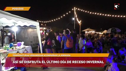 Así se disfruta el último día de receso invernal