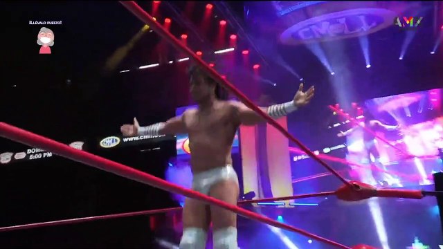 Ángel de Oro © vs Dark Panther, Mexican National Light Heavyweight Championship - July 10, 2022