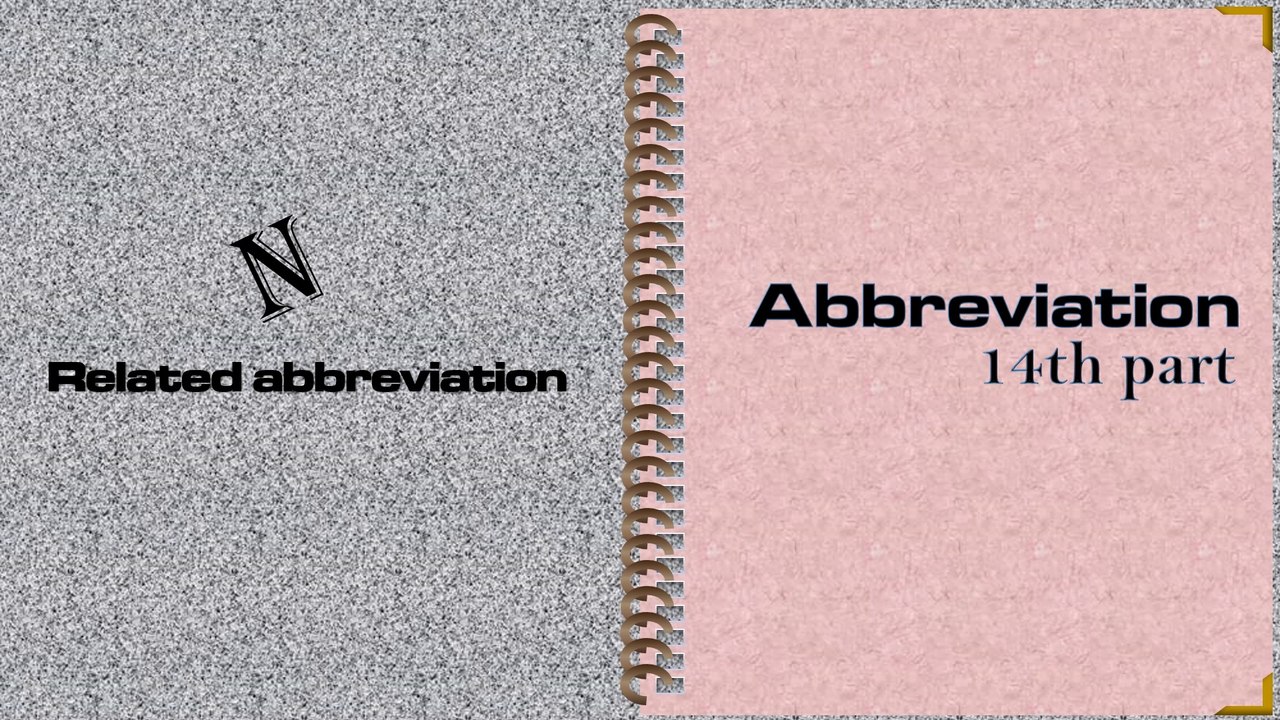 N related full form/ Abbreviations of N related words/ N all abbreviations in Bangla/ part 14th