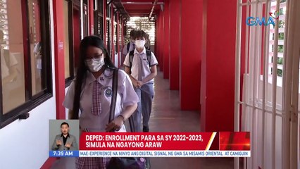 DepEd: Enrollment para sa SY 2022-2023, simula na ngayong araw | UB