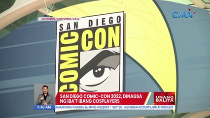 San Diego Comic-Con 2022, dinagsa ng iba't ibang cosplayer | UB
