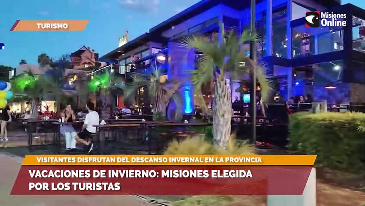 Vacaciones de invierno: Misiones elegida por los turistas