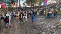 The Splendour in the Grass festival has ended, still some campers unable to leave with bogged cars and dead batteries