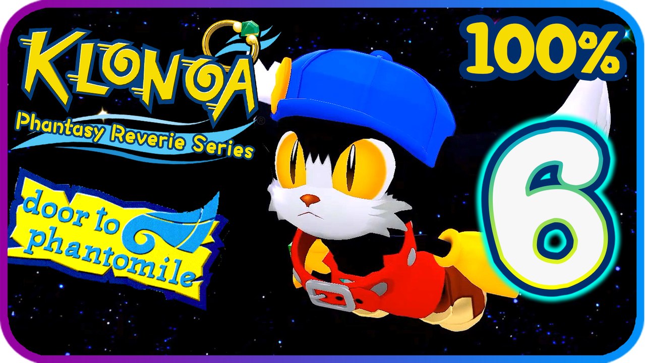 Klonoa Phantasy Reverie Walkthrough Part 6 ~ Door to Phantomile ~ 100% ~ Vision 6 (PS5)