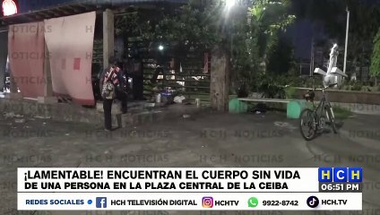 De un fulminante para cardíaco muere un lustrabotas en la Plaza Central de La Ceiba