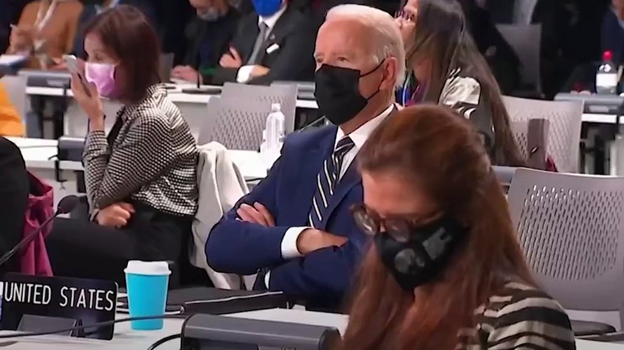 Joe Biden Falls Asleep