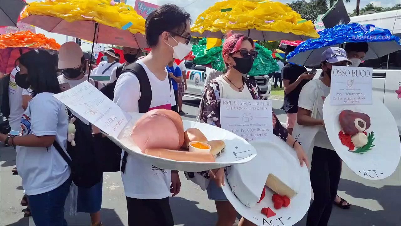 Inflation, workers’ wages, health among issues SONA protesters raise