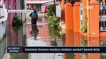 Dinding Rumah Warga Roboh Akibat Banjir Rob