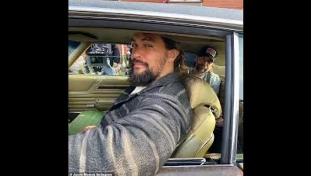 Jason Momoa crash video Jason Momoa Involved in Head-On Crash with Motorcycle, Rider Okay