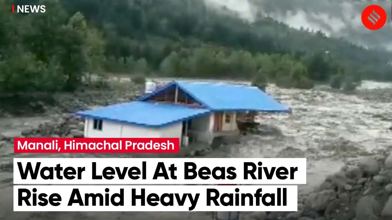 After Heavy Rains Through The Night, Water Leve...