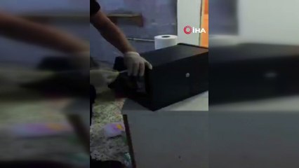 Uyuşturucuyu sakladığı yer pes dedirtti