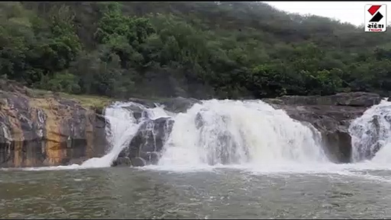 અમરેલી: ખોડિયાર મંદિર ધોધના અહલાદક દ્રશ્યો સામે આવ્યા