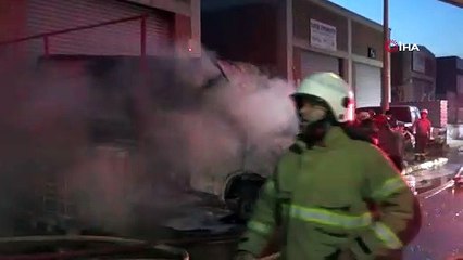 İzmir'de kimya imalathanesinde yangın: 1 ölü, 1 yaralı