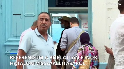 Referendummal szentesíti hatalmát a tunéziai elnök