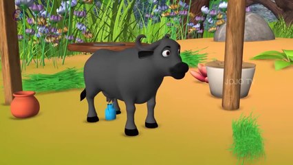 Innocent Buffalo Milk Story | 3D Hindi Moral Stories for Kids | JOJO TV Hindi