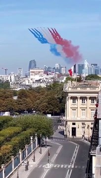 Le 14 juillet lors du défilé militaire de la fête nationale !