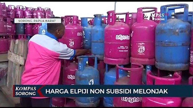 Elpiji Non Subsi Di Sorong Ukuran 12 Kg Tembus 375 Ribu Per Tabung