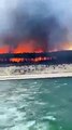 VIDEO SCÈNES TERRIFIANTES DE L'INCENDIE DE LA TESTE-DE-BUCH EN GIRONDE