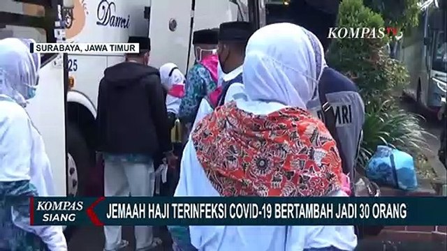 30 Jemaah Haji Positif Covid-19 Diizinkan Isolasi Mandiri dengan Perawatan dari Dinas Kesehatan
