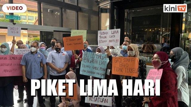 Kakitangan LTAT piket lima hari, tuntut tunggakan pelarasan gaji