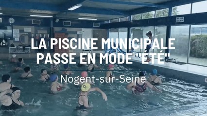 La piscine municipale passe en mode "été"