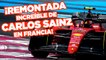 ¡Remontada increíble de Carlos Sainz en el GP de Francia!