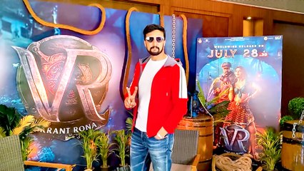 Kiccha Sudeep Promotes Vikrant Rona In Mumbai