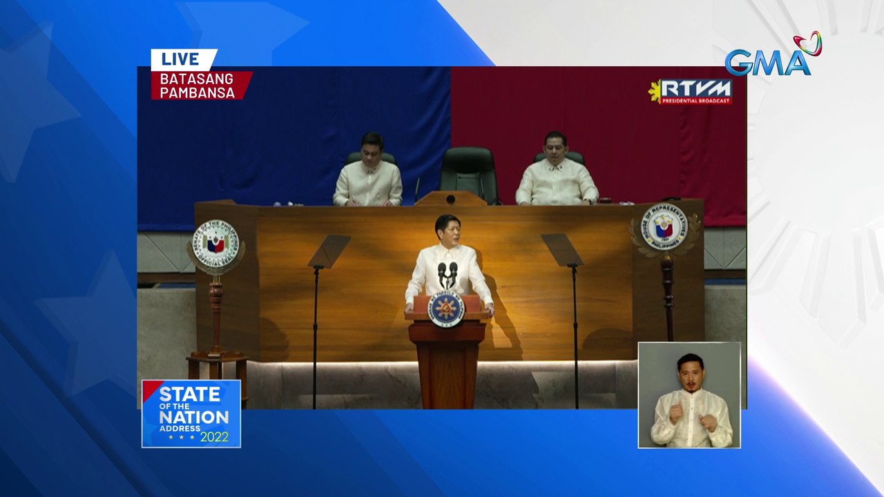 President Bongbong Marcos Jr. on closing #SONA2...