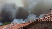 La ola de calor complica la extinción de los incendios en Grecia