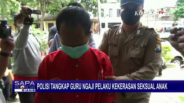 Polisi Tangkap Guru Ngaji Pelaku Kekerasan Seksual pada 2 Muridnya di Surabaya!