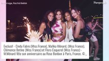Malika Menard fête ses 35 ans : des Miss France, un champion du monde... soirée branchée en plein Paris