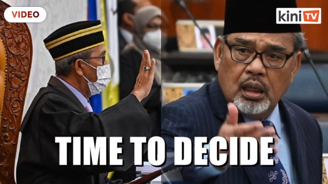 “P*****k": Deputy speaker needs time to decide if Tajuddin will be punished