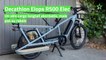 Test Decathlon Elops R500 Elec : un vélo cargo longtail abordable, mais pas au rabais