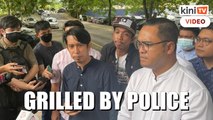 Turun protest organisers grilled by police