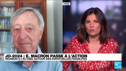 JO-2024 : réunion à l'Élysée autour des éventuelles fragilités