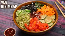 Veg Bibimbap Recipe | How To Make Sauce For Bibimbap with Gochujang | Rice Bowl Ideas Veg | Bhumika