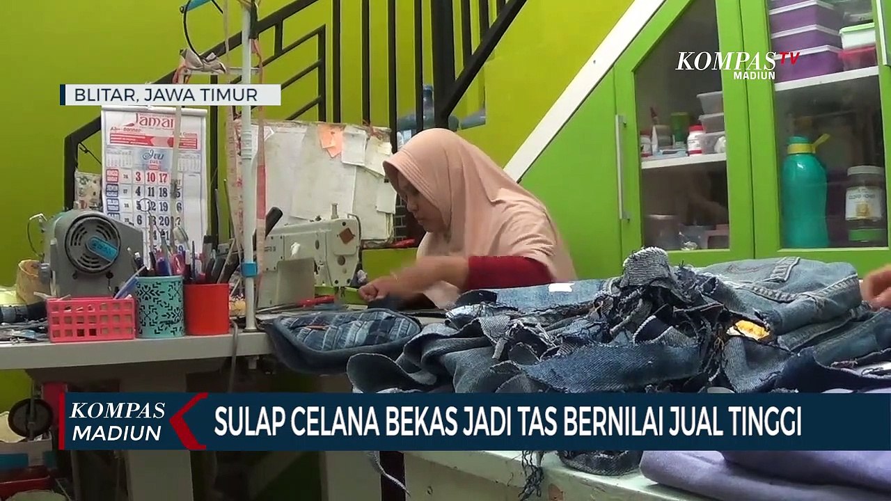 Sulap Celana Bekas Jadi Tas Bernilai Jual Tinggi