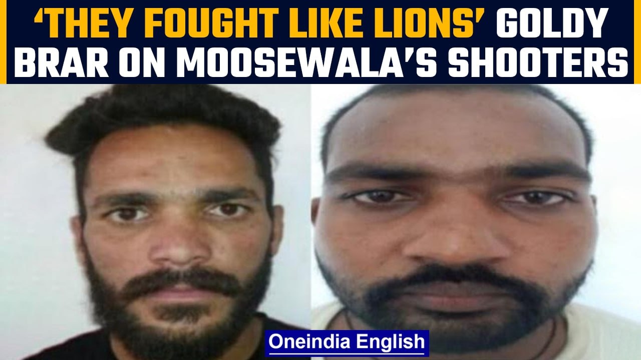 Moose Wala’s shooters ‘fought like Lions’ revealed Gangster Goldy Brar | Oneindia News *News