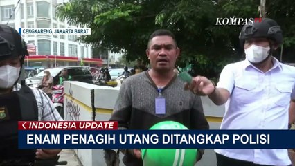Enam Debt Collector Ilegal Sempat Mengelak Saat Terjaring Razia Polisi di Cengkareng!