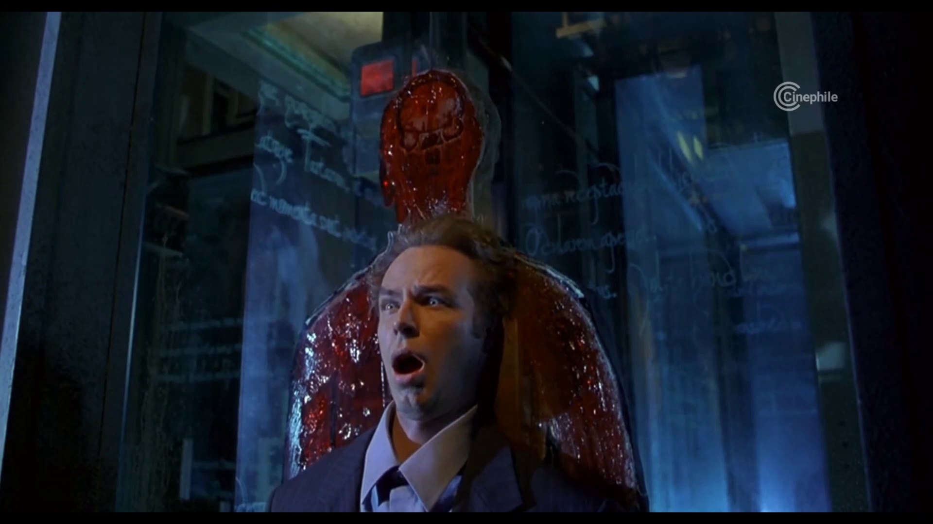13 GHOSTS 2001 Benjamin Confronted With Ghostclinic Worker Angry Princess Cinephile
