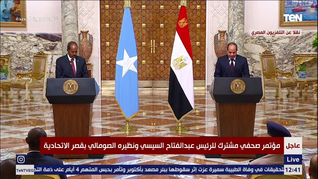 السيسي: مصر كانت في طليعة الدول التي اعترفت باستقلال الصومال وظلت على عهدها في مساندته
