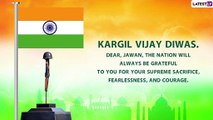 Kargil Vijay Diwas 2022 Messages: Send Quotes & HD Images To Mark the Kargil Victory Day
