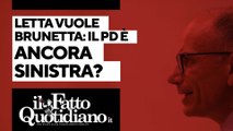 Elezioni, Letta vuole Brunetta: il Pd è ancora sinistra? Segui la diretta con Peter Gomez