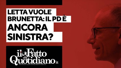 Скачать видео: Elezioni, Letta vuole Brunetta: il Pd è ancora sinistra? Segui la diretta con Peter Gomez