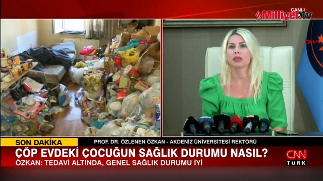 Çöp evde bulunan Cem Muhammet'in sağlık durumu hakkında açıklama