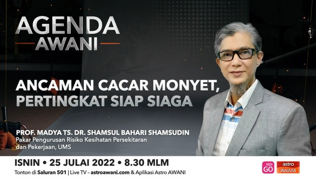 Agenda AWANI: Ancaman cacar monyet, pertingkat siap siaga