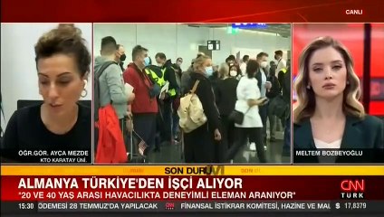 Almanya Türkiye'den işçi arıyor!