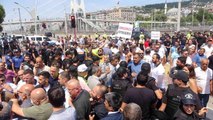 Servis esnafından büyük tepki... Kocaeli Büyükşehir Belediyesi'ne yürüdüler