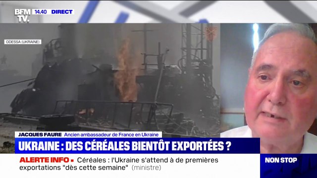 Céréales ukrainiennes: La parole de Moscou ne vaut pas grand chose, car elle est difficile à mettre en œuvre , selon l'ancien ambassadeur de France en Ukraine
